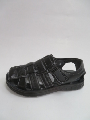 Sandały męskie (40-45) 3801-1 BLACK
