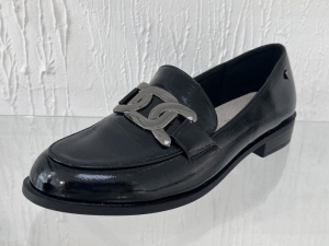Mokasyny damskie na płaskim (36-41) GD-XR-319A BLACK