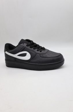 Buty sportowe damskie na płaskim (36-41) DN91-23 ALLBLACK/WH
