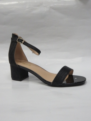 Sandały damskie na obcasie (36-41) WW-2 BLACK