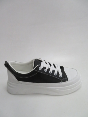 Trampki Damskie na koturnie (36-41) QSN-1 BLACK