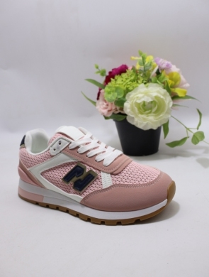 Buty sportowe damskie na płaskim (36-41) ASSL-2 PINK