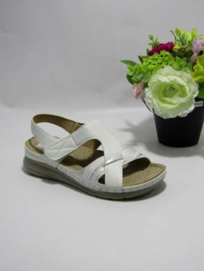 Sandały damskie na płaskim (36-41) 21338-8 WHITE