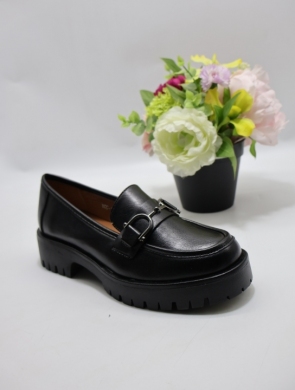 Mokasyny damskie na płaskim (36-41) YCC-122 BLACK
