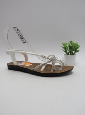 Sandały damskie na płaskim (36-41) FY6853 WHITE