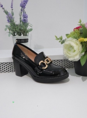 Półbuty damskie na obcasie (36-41) SA6199 BLACK