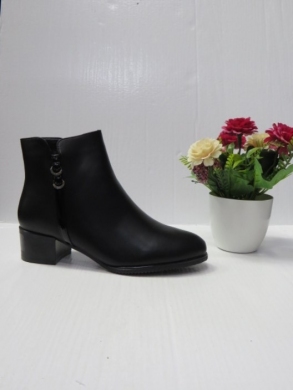 Botki damskie ocieplane na obcasie (36-41) X3710 BLACK