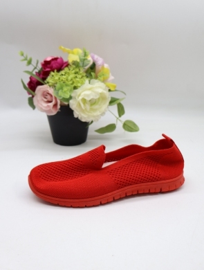 Buty sportowe damskie na płaskim (36-41) TA-211 RED