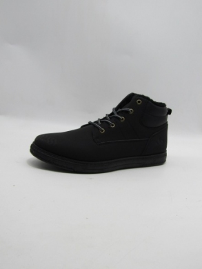 Botki męskie ocieplane (40-45) XYY24227 BLACK