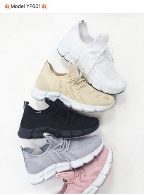 Buty sportowe damskie na płaskim (36-41) YF601