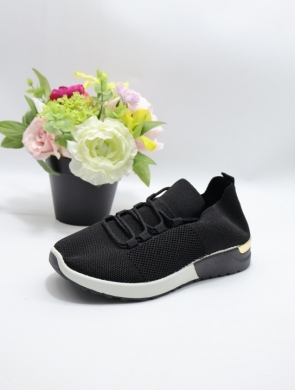 Buty sportowe damskie na płaskim (36-41) TA-217 BLACK