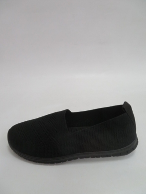 Tenisówki damskie na płaskim (36-41) HB-54 BLACK