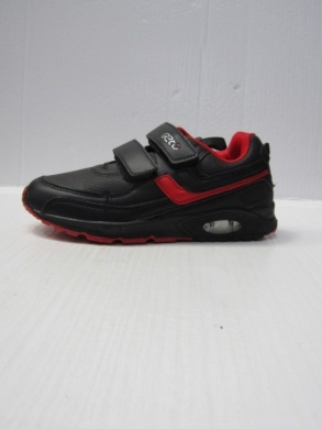 Buty sportowe chłopięce (32-37) A180 BLACK/RED