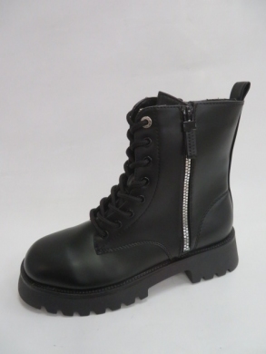 Botki damskie jesienne na płaskim (36-41) XLT-0916-15A BLACK