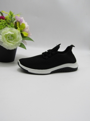 Buty sportowe damskie na płaskim (36-41) CB218 BLACK