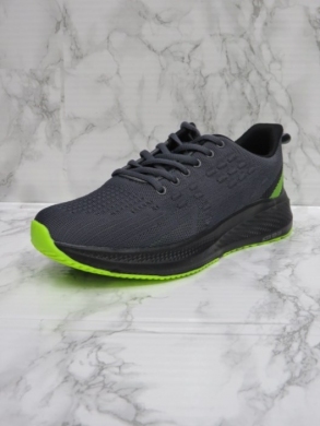 Buty sportowe męskie (40-45) 23N13-4 GREY/BLACK