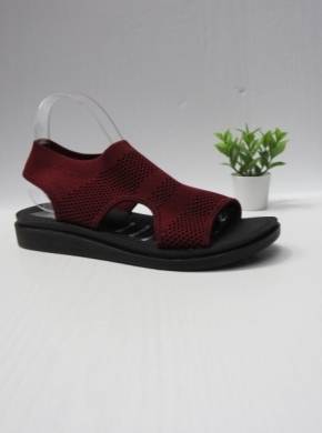 Sandały damskie na płaskim (36-41) 6056-1 RED