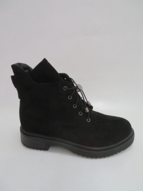Botki damskie jesienne na płaskim (36-41) AK229-3 BLACK