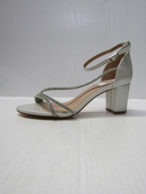 Sandały damskie na obcasie (36-41) 1714 SILVER