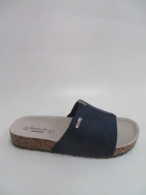 Klapki damskie na płaskim (36-41) 0509 NAVY