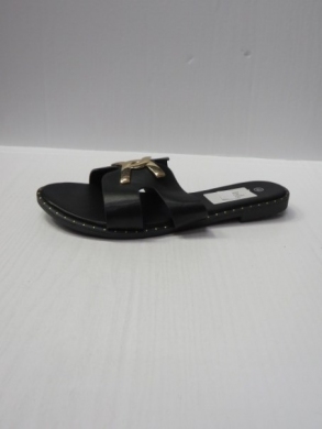 Klapki damskie na płaskim (36-41) CB2130 BLACK