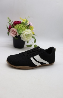 Buty sportowe damskie na płaskim (36-41) EV-517 BLACK