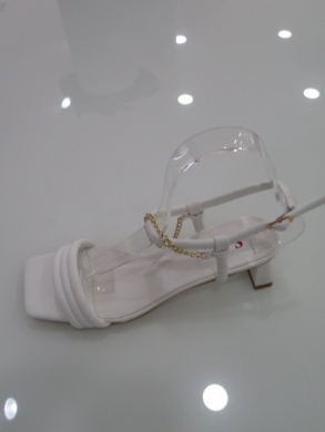 Sandały Damskie na obcasie (36-41) T386 WHITE