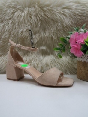 Sandały damskie na obcasie (36-41) FB240 BEIGE