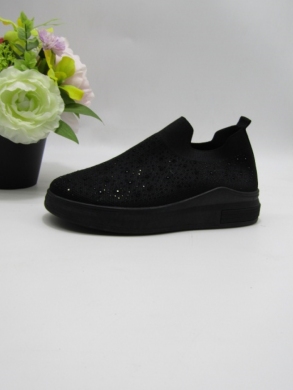Buty sportowe damskie na płaskim (36-41) 85-881 ALLBLACK
