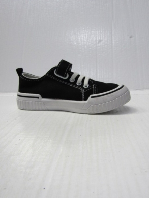 Trampki dziewczęce (27-32) BB-9 BLACK/WHITE