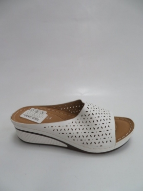 Klapki damskie na koturnie (36-41) N21-796 WHITE