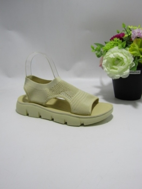 Sandały damskie na płaskim (36-41) CWB08 BEIGE