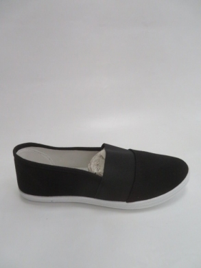 Tenisówki damskie na płaskim (36-41) 1405 BLACK