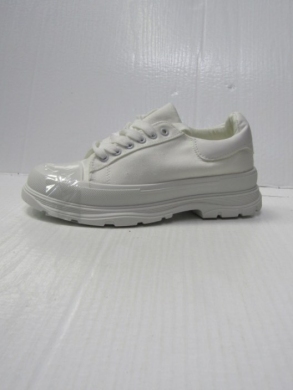 Trampki damskie na płaskim (36-41) 7SP720-LS WHITE