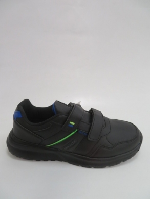 Sportowe Chłopięce (36-41) 8170 BLACK/BLUE