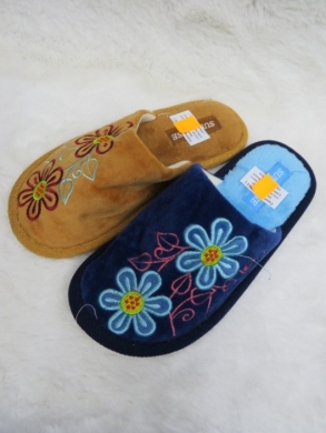 Kapcie damskie ocieplane (37-41) BM62 MIX