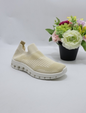 Buty sportowe damskie na płaskim (36-41) 803 BEIGE