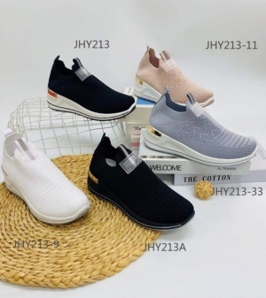 Buty sportowe damskie na koturnie (36-41) JHY213