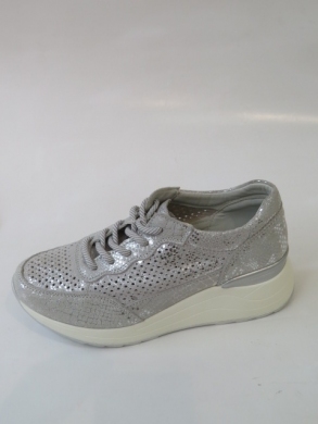 Sportowe Damskie na koturnie (36-41) FT-54 SILVER