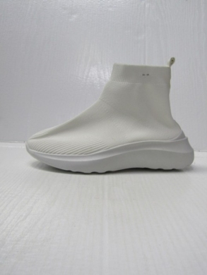 Buty sportowe damskie na płaskim (36-41) L9611 WHITE