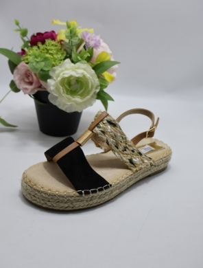 Sandały damskie na płaskim (36-41) LX238 BLACK