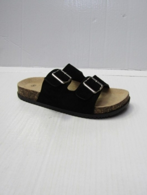 Klapki damskie na płaskim (36-41) 98-179 BLACK