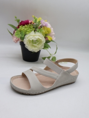 Sandały damskie na płaskim (36-41) C9920-3 GREY