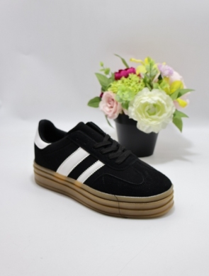Buty sportowe damskie na płaskim (36-41) 139A BLACK