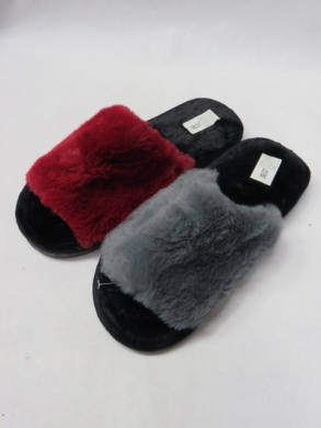 Kapcie damskie ocieplane (36-41) S22-4 MIX