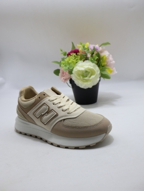 Buty sportowe damskie na płaskim (36-41) D251-9 KHAKI