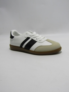 Buty sportowe damskie na płaskim (36-41) GG688 BLACK