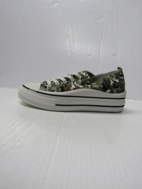 Trampki damskie na płaskim (36-41) 8815 CAMO