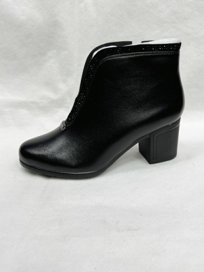 Botki damskie na obcasie (36-41) E034 BLACK
