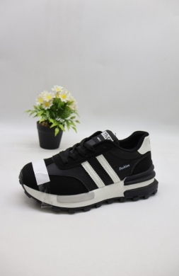 Buty sportowe damskie na płaskim (36-41) HZ505 BLACK